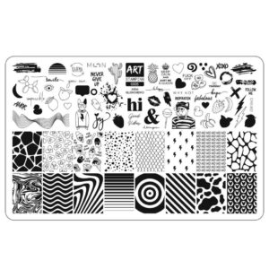 ArtStamping-05 пластина для стемпінгу