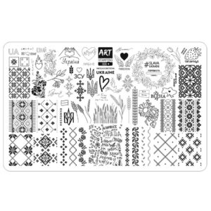 ArtStamping-06 Nail Stamp Plate